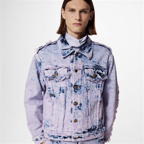 lv boyhood|Fringed Monogram Boyhood Denim Jacket .